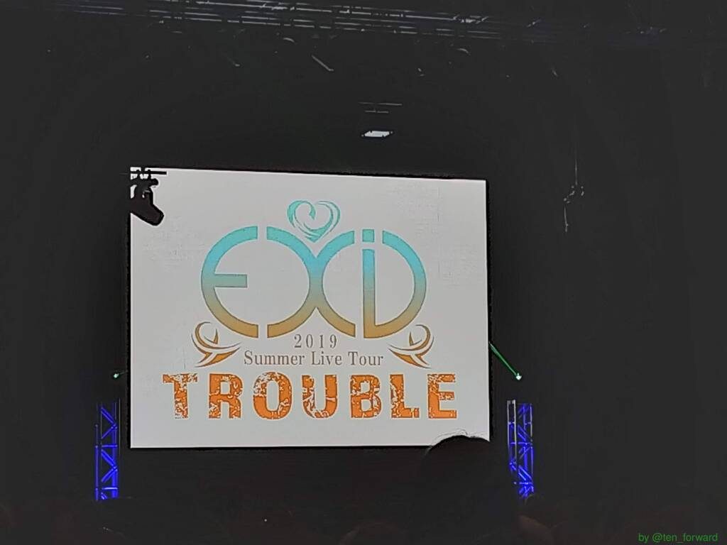 Exid 19 Summer Live Tour Trouble Zepp Namba Tenforward Music Blog